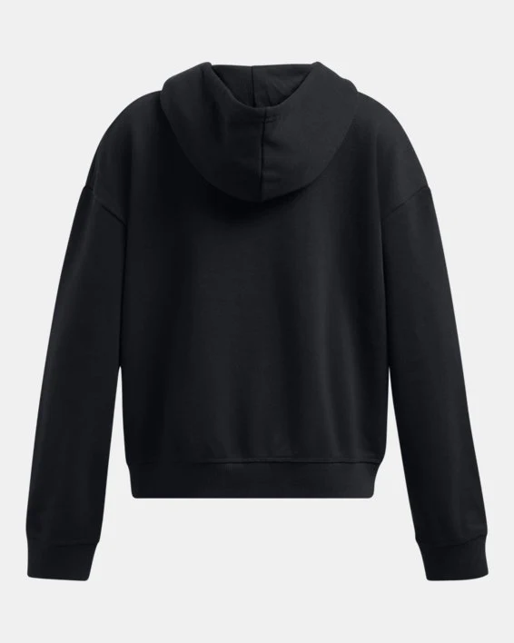 Girl's Rival Fleece Textured ½ Zip - Image 2