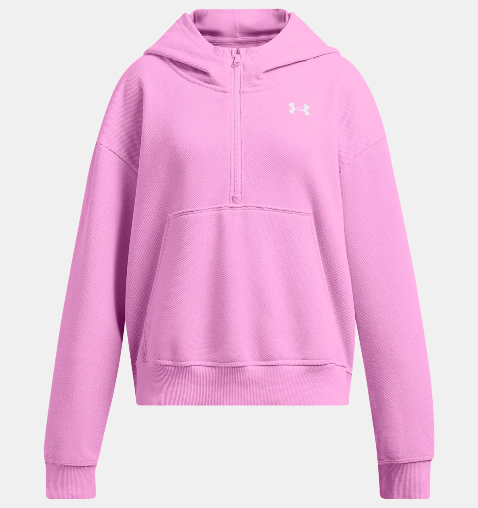Girl's Rival Fleece Textured ½ Zip - Image 3