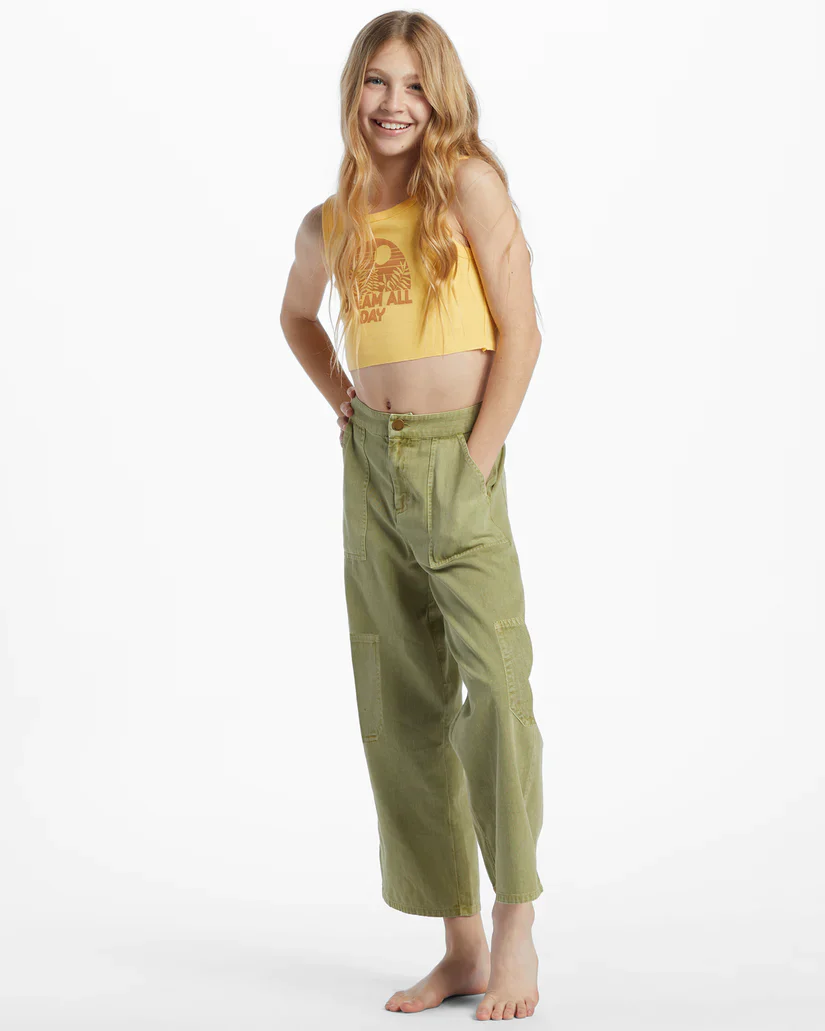 Girl's Youth Tomboy Cargo Pants - Image 3