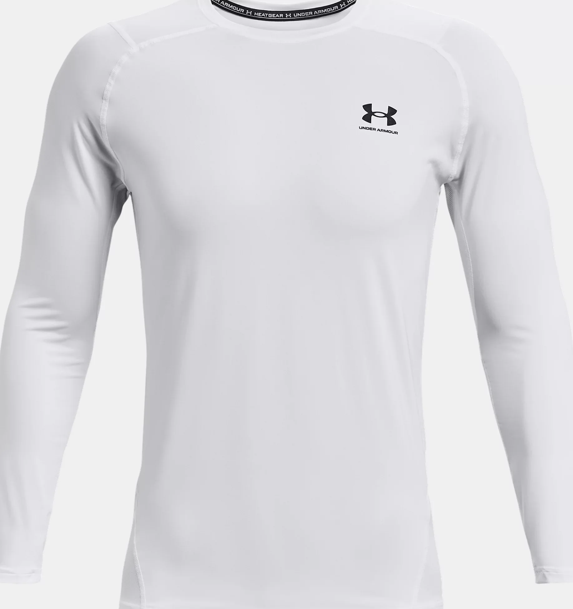 Men's Heatgear Armour Fitted Long Sleeve - Image 3