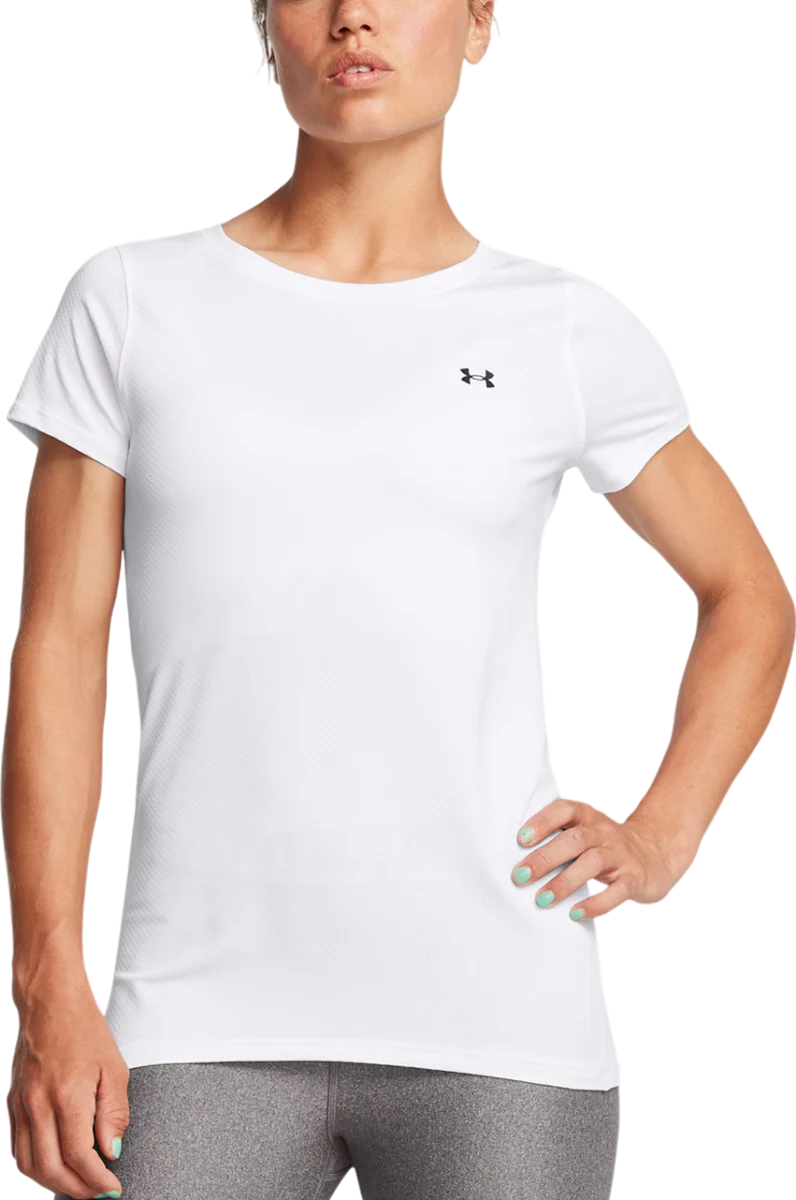 Women's Heatgear Armour Short Sleeve Top - Image 11