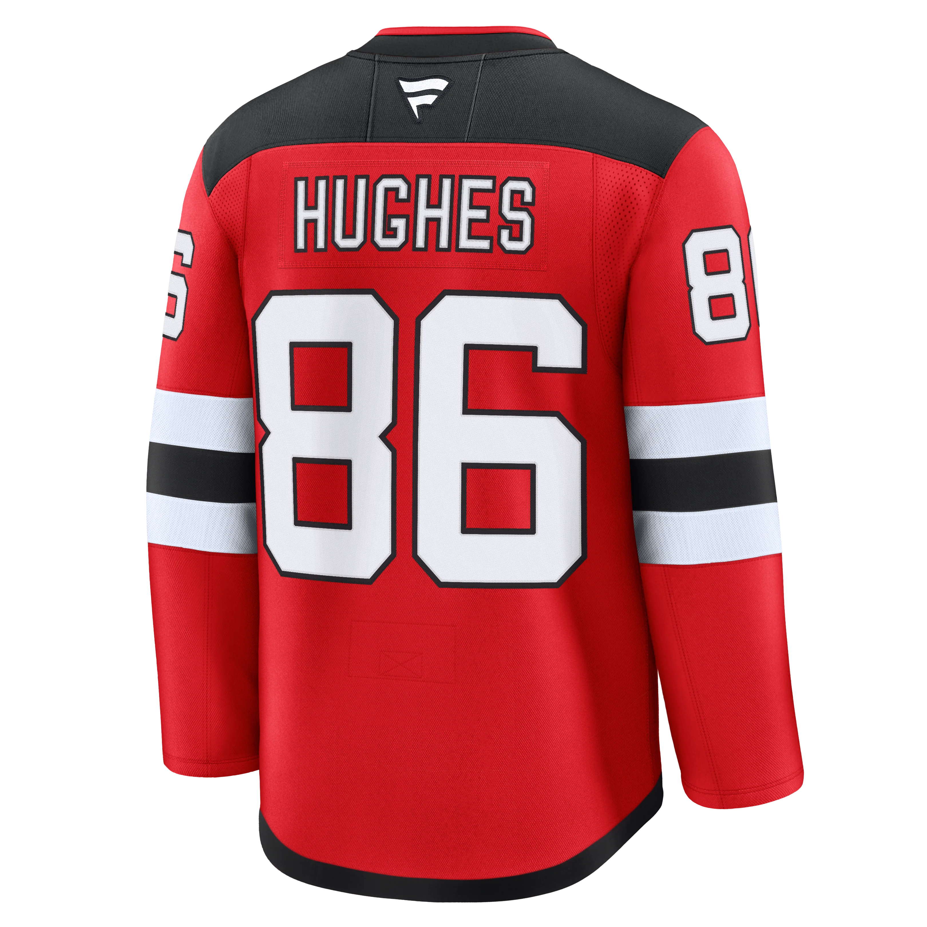 Jack Hughes New Jersey Devils Home Premium Jersey - Image 3