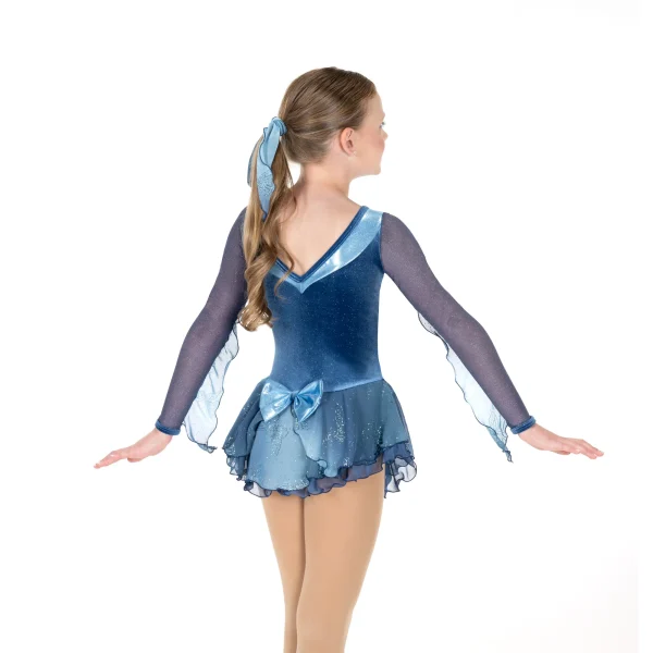 Jerrys Skating World Butterfly Blue Dress - Image 2