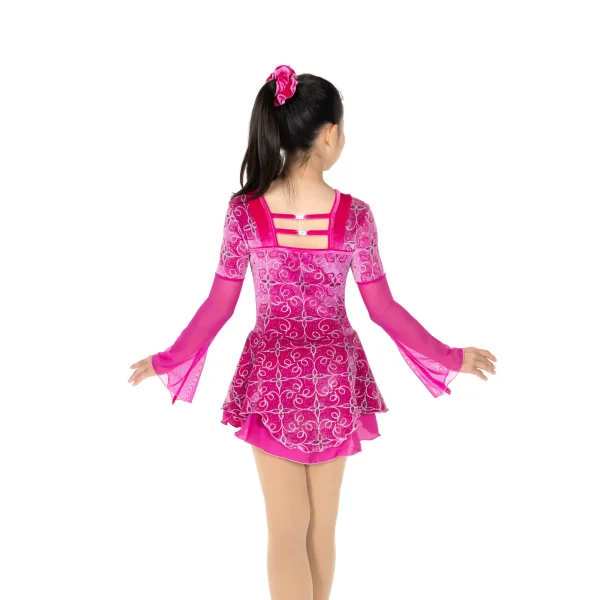 Jerrys Skating World Fuchsia A-Flutter Dress - Image 2