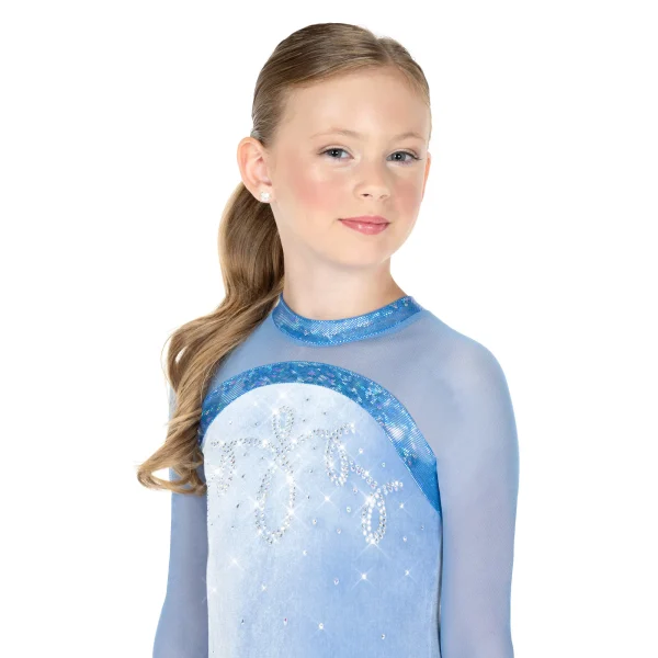 Jerrys Skating World Ice Loops Dress - Powder Blue - Image 3