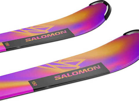 Salomon Junior LUX M Skis with L6 GW Ski Bindings - Image 4