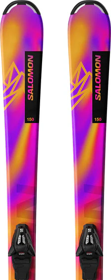 Salomon Junior LUX S Skis with C5 GW Ski Bindings - Image 4