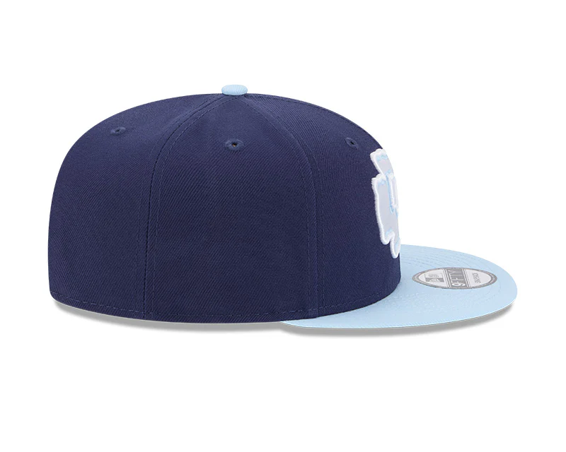 Kansas City Chiefs Navy/Light Blue 2-Tone Color Pack 9FIFTY Snapback Hat - Image 5