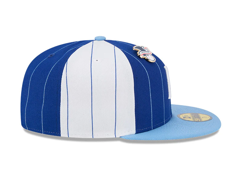 Kansas City Royals Pinstripe 59FIFTY Fitted Hat - Image 5