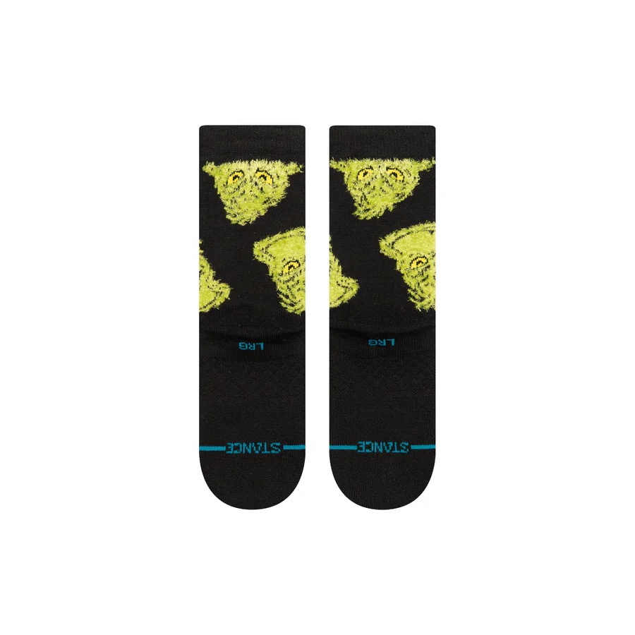 Kids The Grinch X Stance Mean One Crew Socks - Image 3