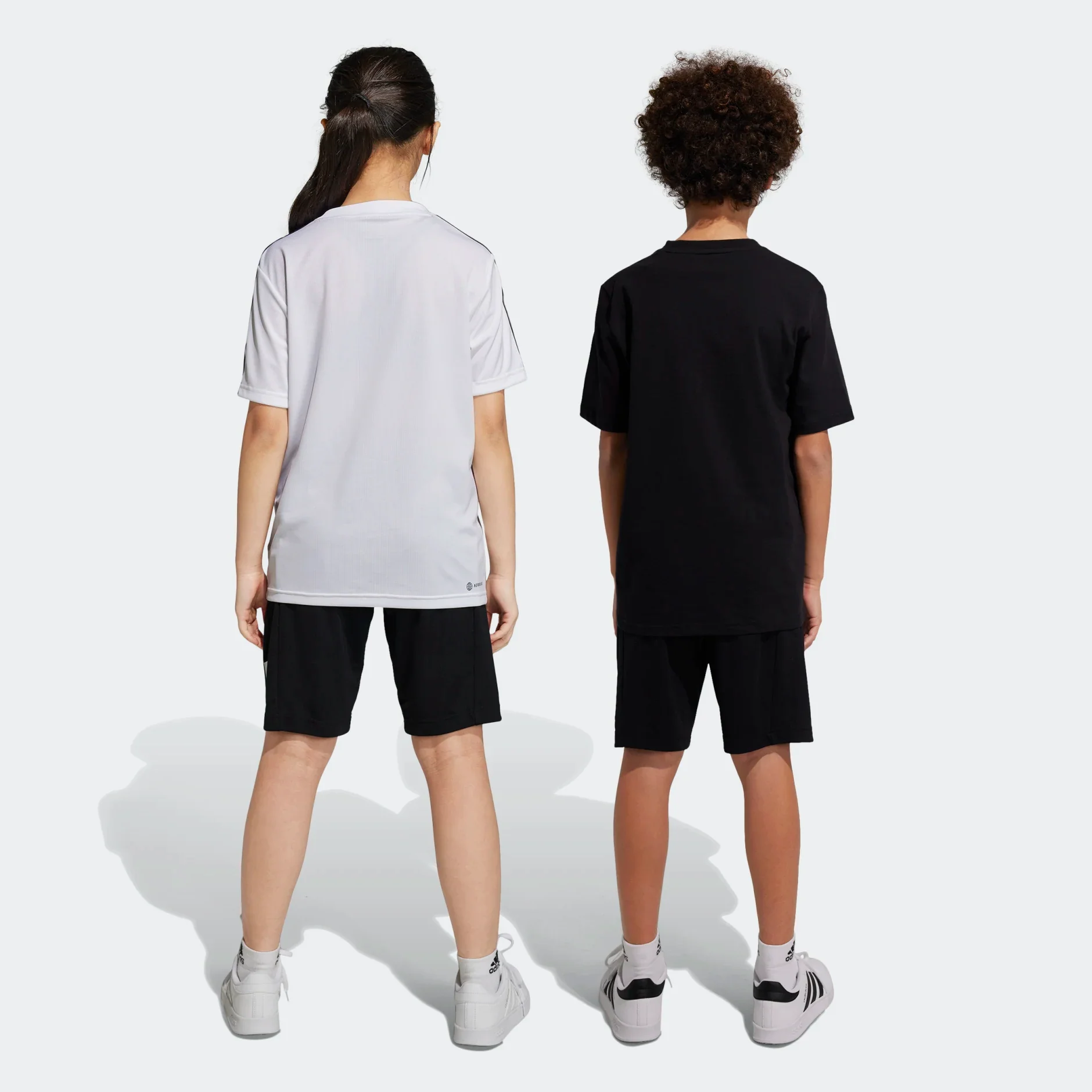 Kids Train Essentials Aeroready Logo Regular-Fit Shorts - Image 2