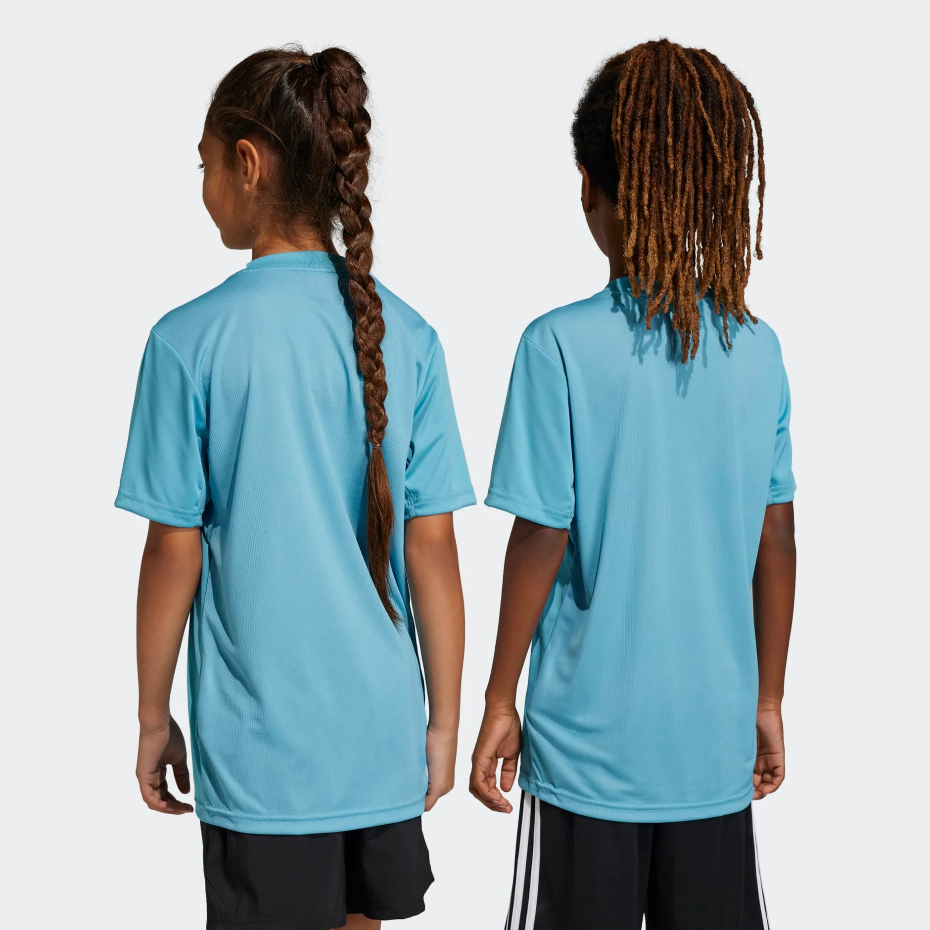 Kids Train Essentials Aeroready Logo Tee - Image 2
