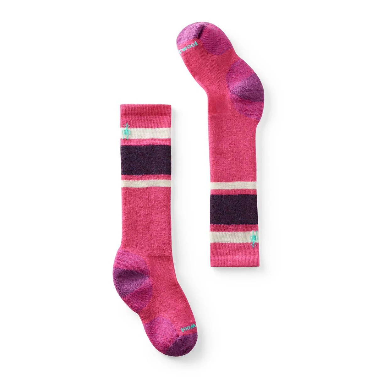 Kids' Wintersport Full Cushion Stripe OTC Socks