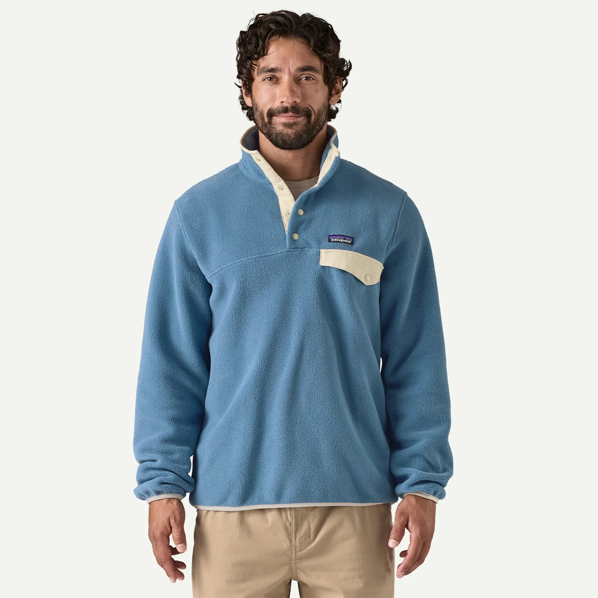 Patagonia Men's Lightweight Synchilla Snap-T Fleece Pullover - Image 6