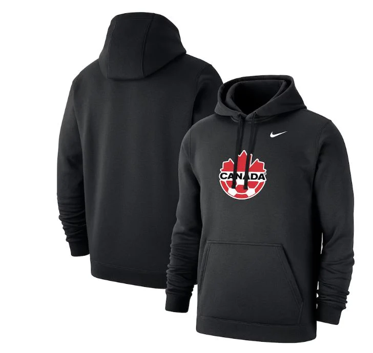Men's Canada Soccer Club Fleece Primary Logo Pullover Hoodie