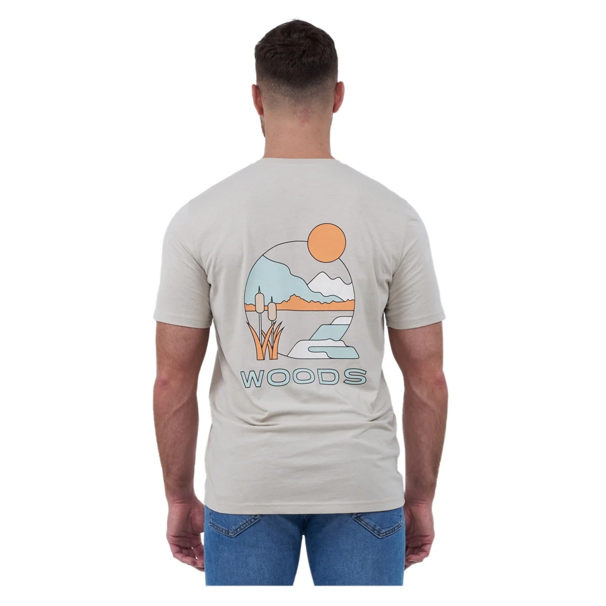 Men's Cayley Geo Landscape T-Shirt - Image 3