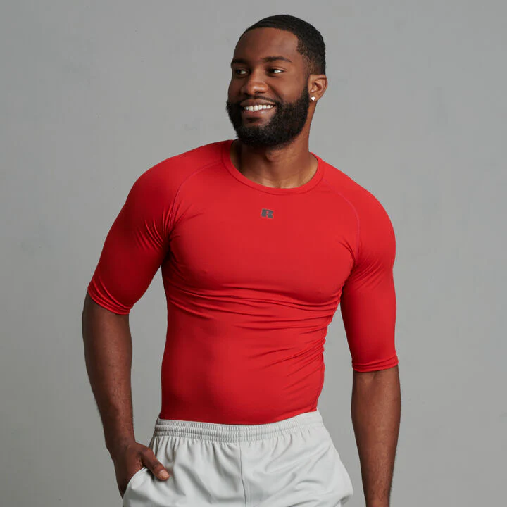 Men's Coolcore Half Sleeve Compression T-Shirt - Image 11