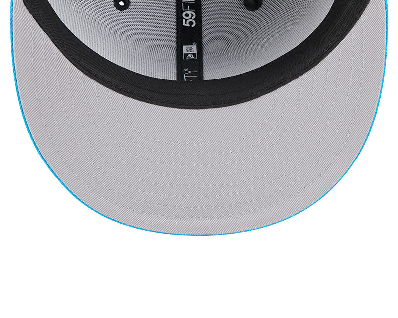 Miami Marlins Pinstripe 59FIFTY Fitted Hat - Image 6