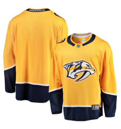 Nashville Predators Home Breakaway Jersey - Blank