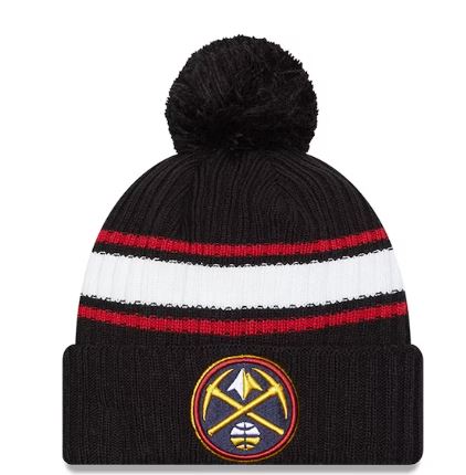 NBA Knitfold E3 Stripe Cuffed Pom Knit Toque - Image 5