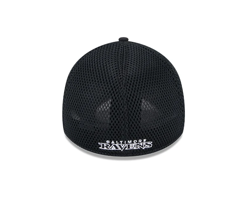 New Era Baltimore Ravens Black Main Neo 39THIRTY Flex Hat - Image 5