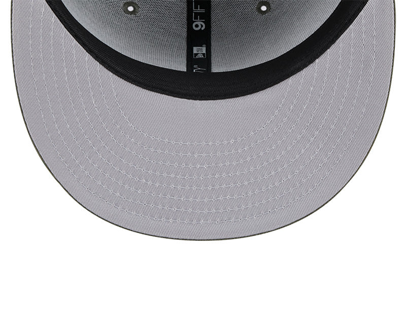 New Era Brooklyn Nets Olive 9FIFTY Snapback Hat - Image 7