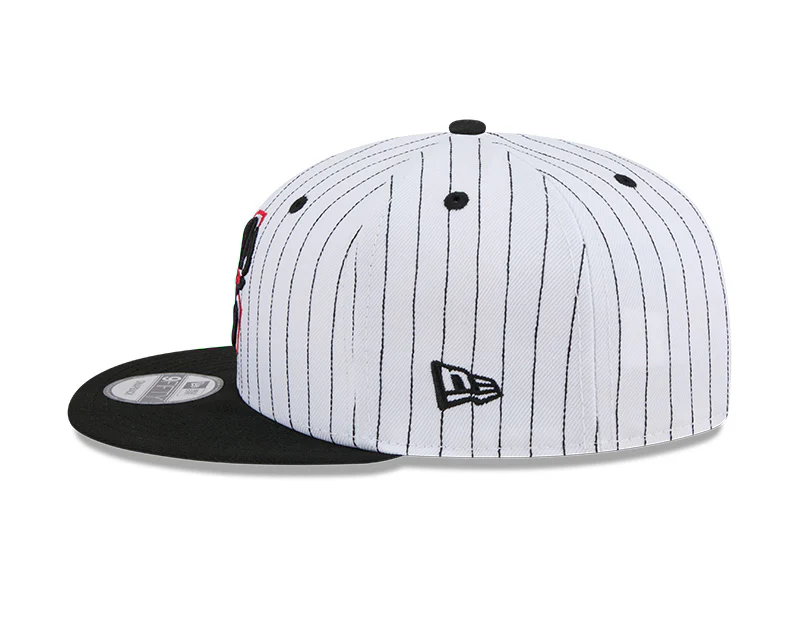 New Era Chicago Bulls Deceptor Pinstripe 9FIFTY Snapback Hat - Image 4