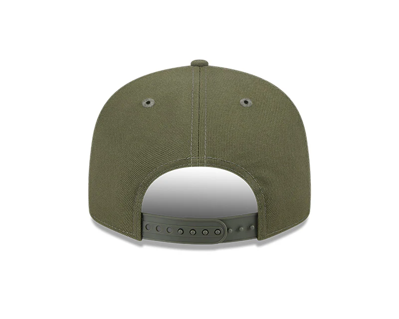 New Era Chicago Bulls Olive 9FIFTY Snapback Hat - Image 5