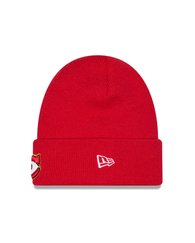 New Era Kansas City Chiefs Deceptor Cuff Knit Beanie - Image 2