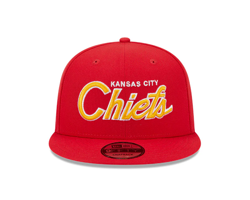 New Era Kansas City Chiefs Main Script 9FIFTY Snapback Hat - Image 3