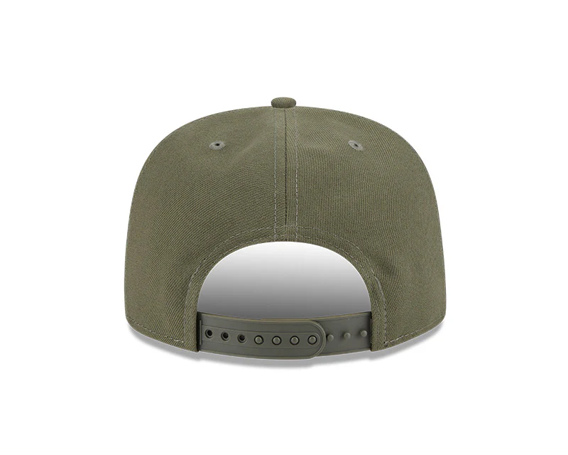 New Era Kansas City Chiefs Olive Color Pack A-Frame 9FIFTY Snapback Hat - Image 5