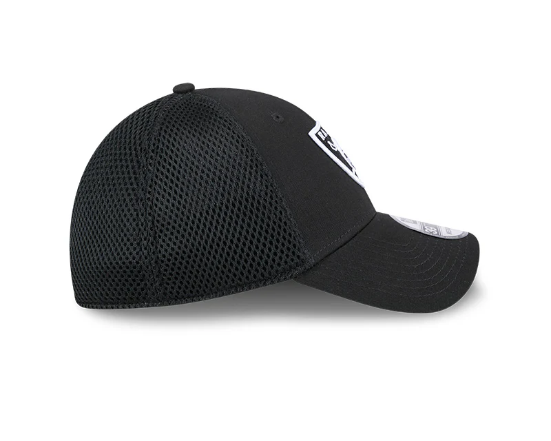 New Era Las Vegas Raiders Black Main Neo 39THIRTY Flex Hat - Image 6
