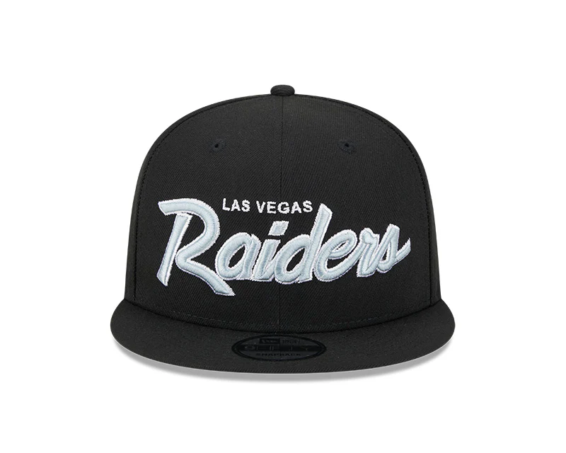New Era Las Vegas Raiders Main Script 9FIFTY Snapback Hat - Image 3