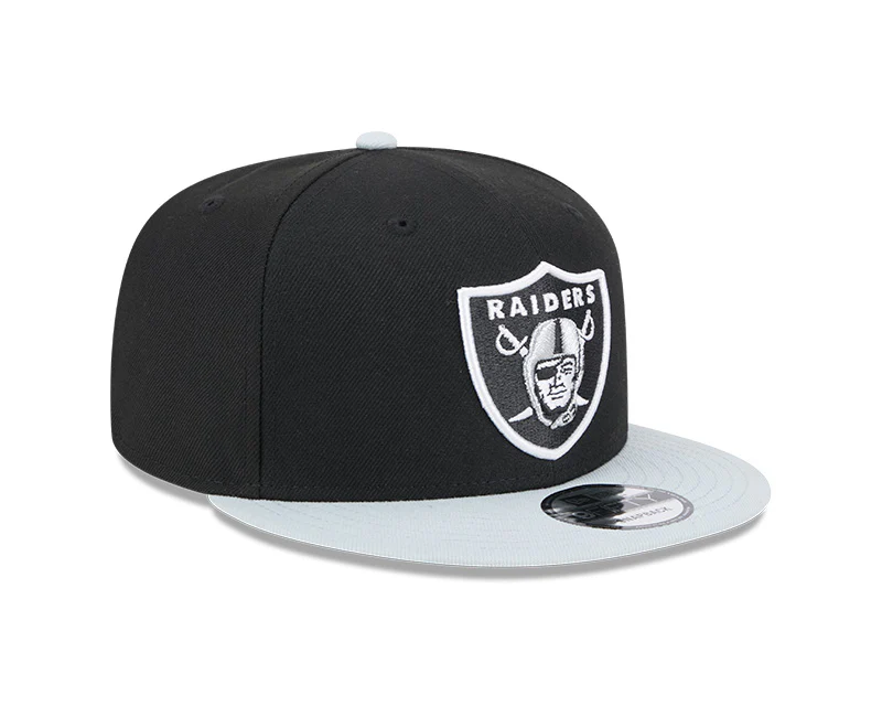 New Era Las Vegas Raiders Two-Tone 9FIFTY Snapback Hat - Image 2