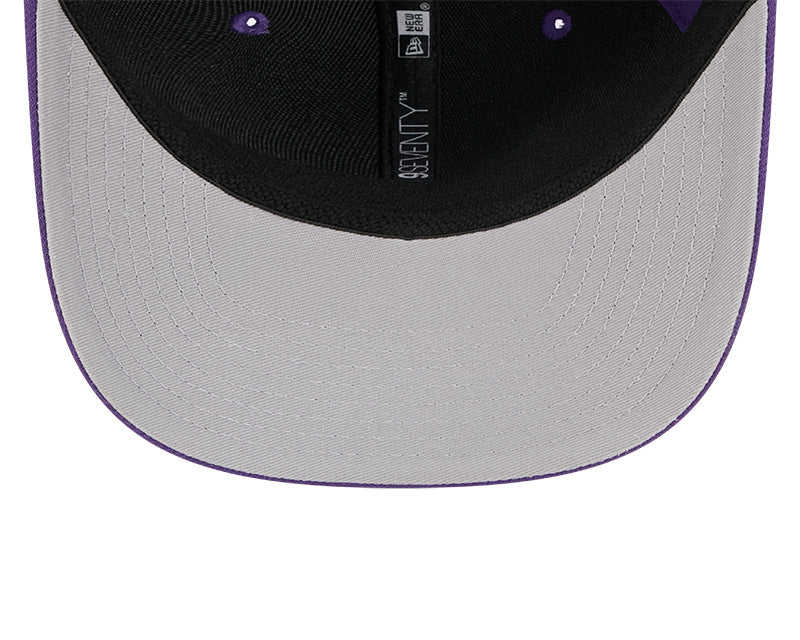 New Era Los Angeles Lakers Statement Edition 9SEVENTY Stretch-Snap Hat - Image 7