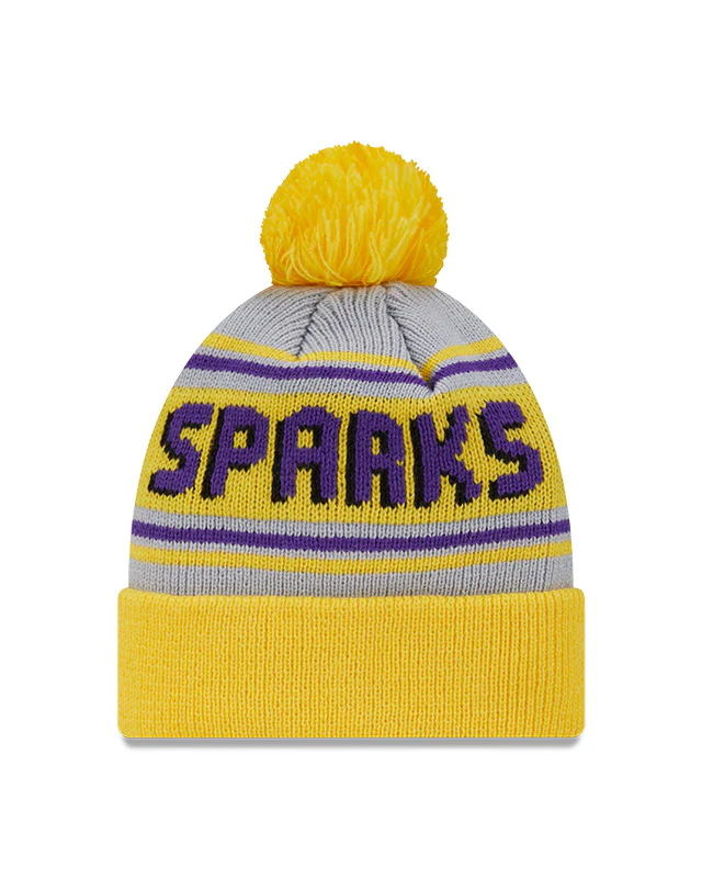 New Era Los Angeles Sparks WNBA Team Pom Knit - Image 2