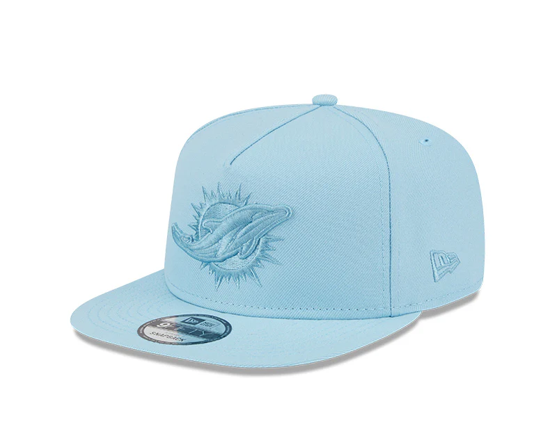 New Era Miami Dolphins Light Blue Color Pack A-Frame 9FIFTY Snapback Hat
