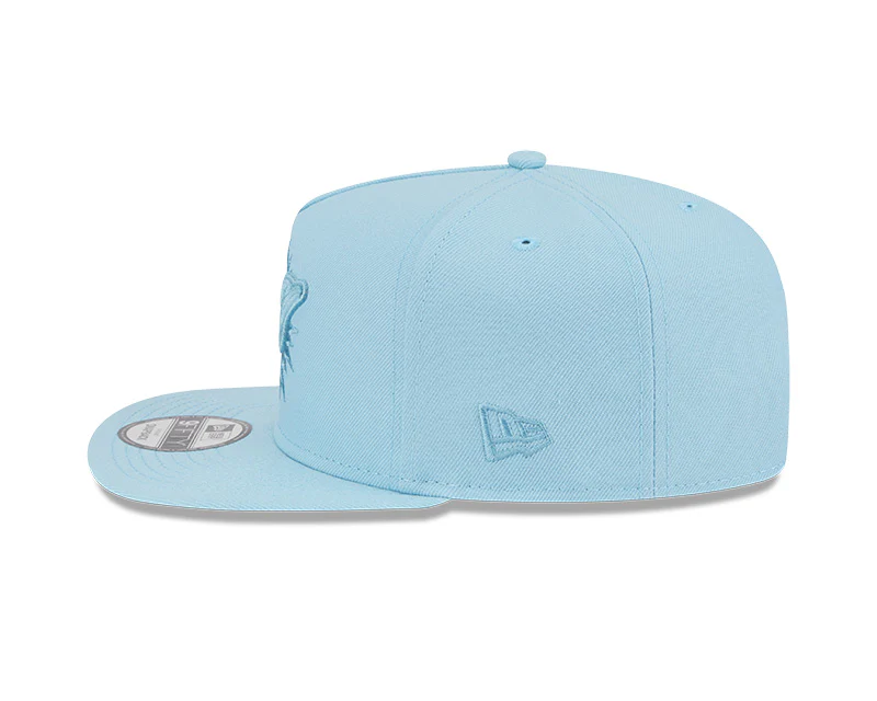 New Era Miami Dolphins Light Blue Color Pack A-Frame 9FIFTY Snapback Hat - Image 4