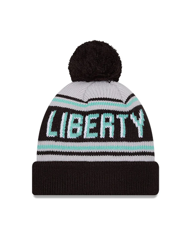 New Era New York Liberty WNBA Team Pom Knit - Image 2