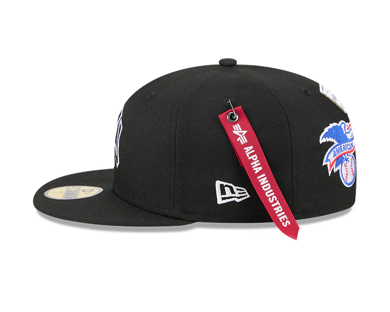 New Era New York Yankees Alpha Industries Black 59FIFTY Fitted Hat - Image 4