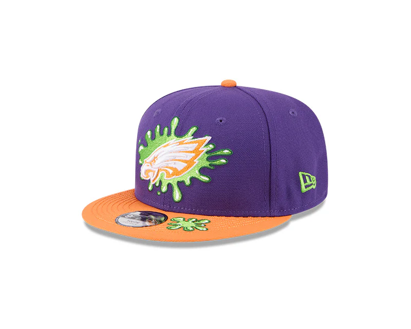 New Era Philadelphia Eagles Kids Nickelodeon Slime 9FIFTY Snapback Hat