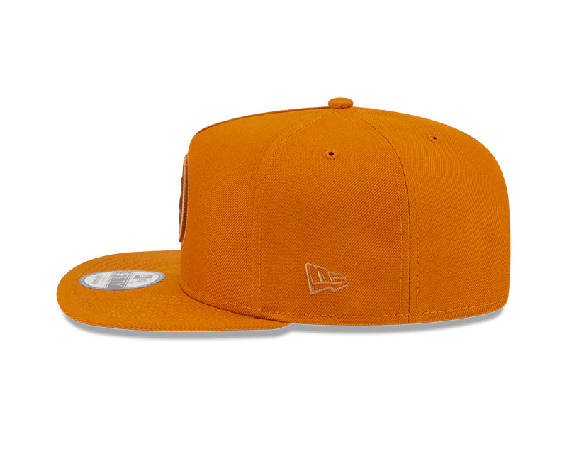 New Era Pittsburgh Steelers Brown Color Pack A-Frame 9FIFTY Snapback Hat - Image 4