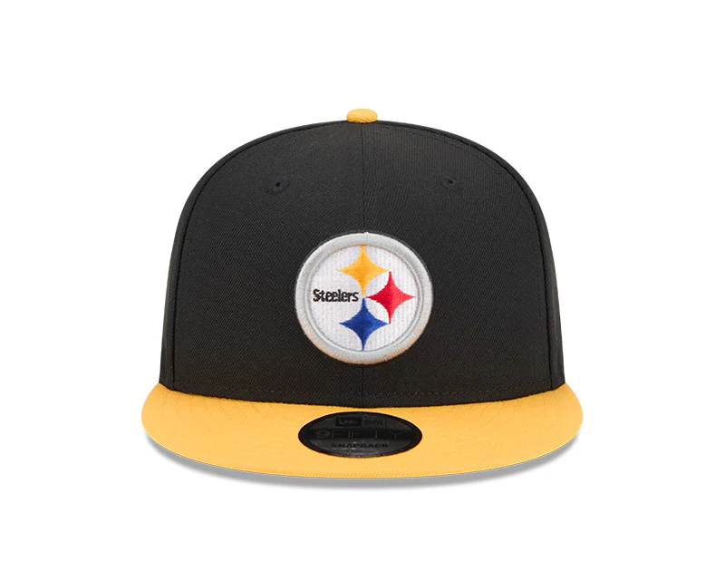 New Era Pittsburgh Steelers Two-Tone 9FIFTY Snapback Hat - Image 3
