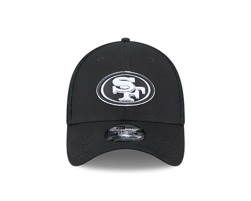 New Era San Francisco 49ers Black Main Neo 39THIRTY Flex Hat - Image 3