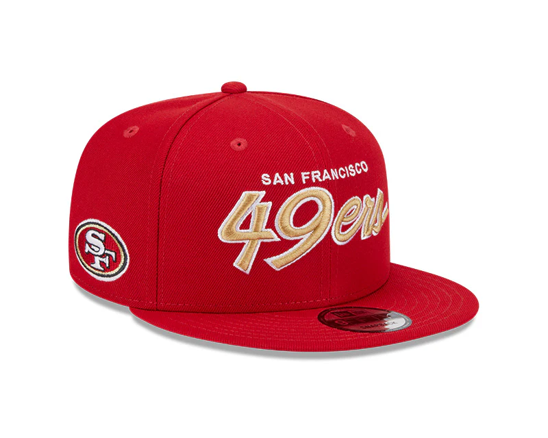 New Era San Francisco 49ers Main Script 9FIFTY Snapback Hat - Image 2