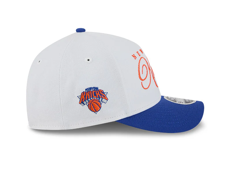 New York Knicks 2025 Draft 9FORTY M-Crown A-Frame Snapback - Image 6