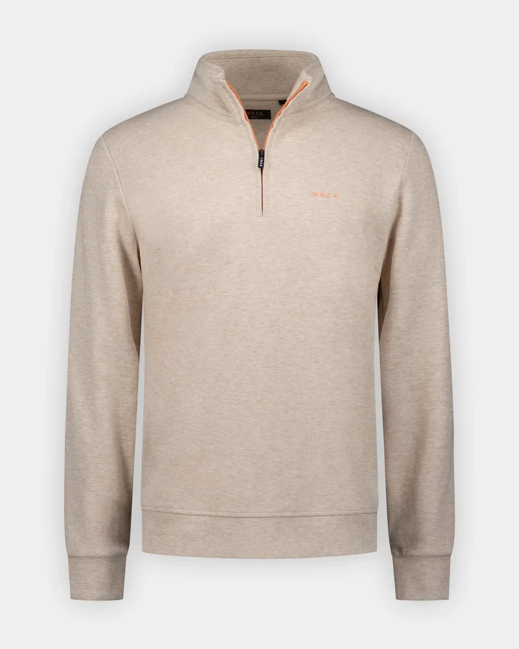 New Zealand Auckland Men's Cotton Quarter Zip Sweatshirt - Image 4