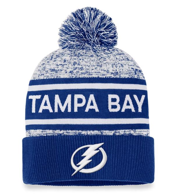 NHL Authentic Pro Heathered Cuffed Pom Toque - Image 17