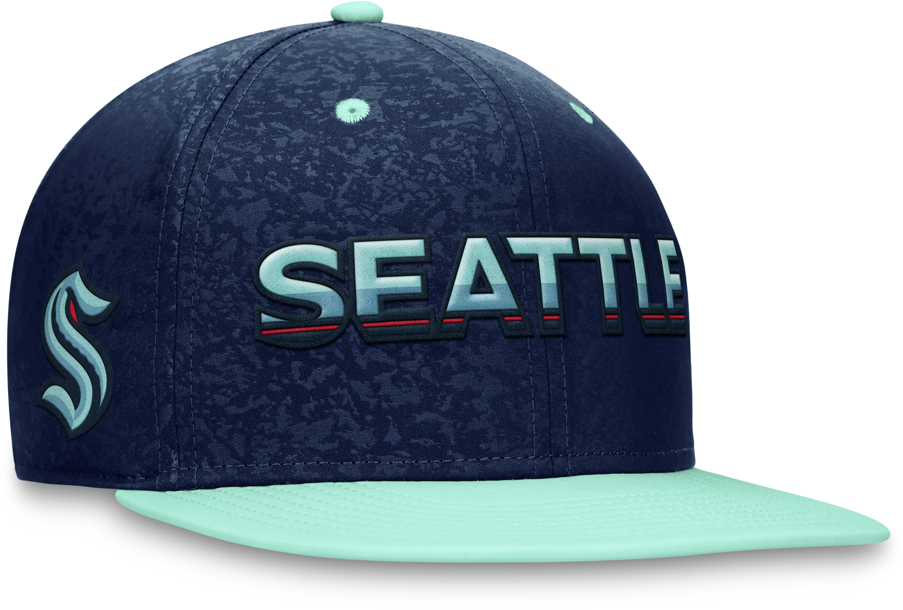 NHL Authentic Pro Debossed Snapback Hat - Image 15