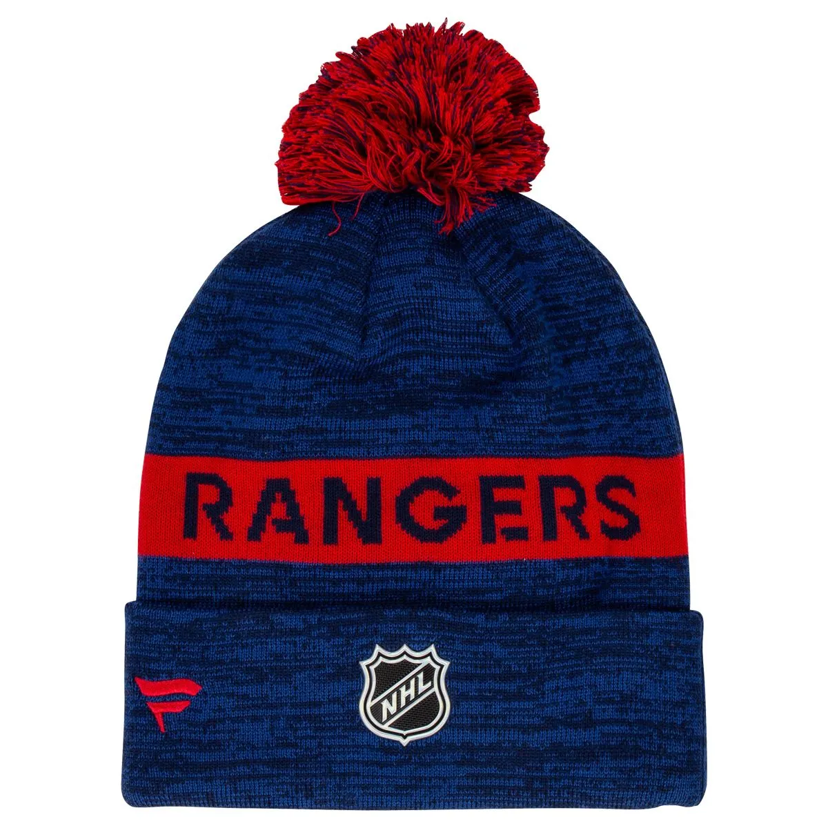 NHL Authentic Pro Rink Cuffed Knit Hat with Pom - Image 18
